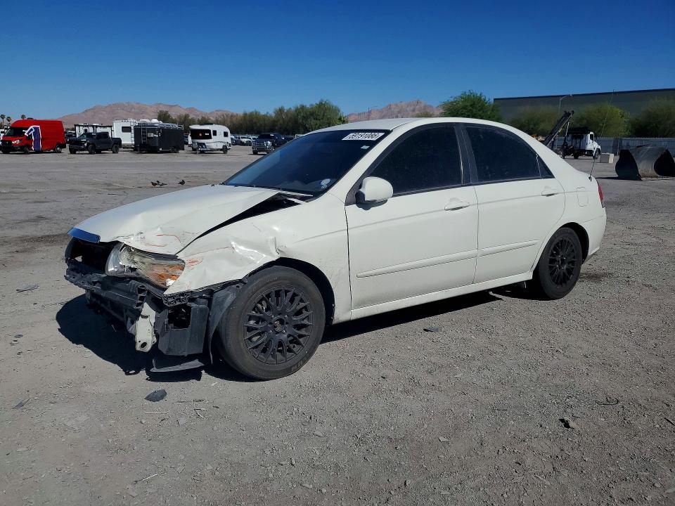 59191086 :رقم المزاد ، KNAFE122785584196 vin ، 2008 Kia Spectra مزاد بيع