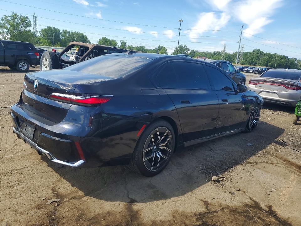 Aukcja sprzedaży 2024 Bmw 740, vin: WBA33EH09RCP88629, numer aukcji: 58111726