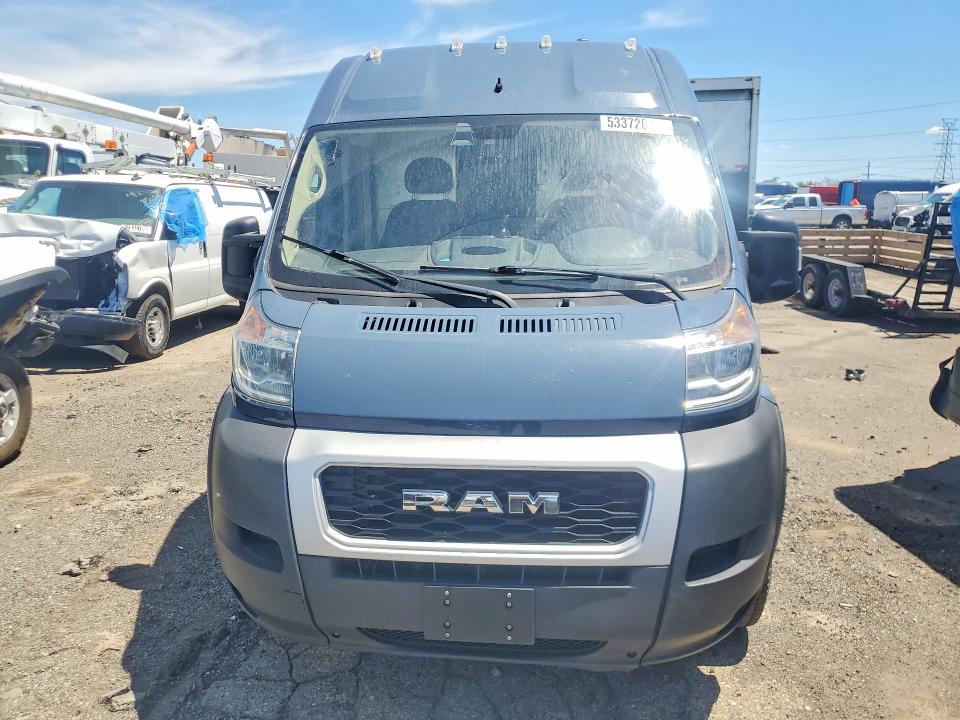2019 Ram Promaster 3500 მანქანა იყიდება აუქციონზე, vin: 3C6URVJG2KE541813, აუქციონის ნომერი: 53372616