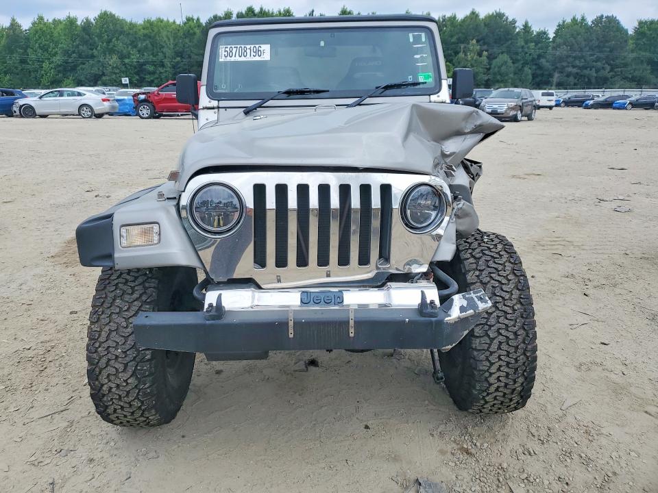 2000 Jeep Wrangler მანქანა იყიდება აუქციონზე, vin: 1J4F449S1YP769520, აუქციონის ნომერი: 58708196