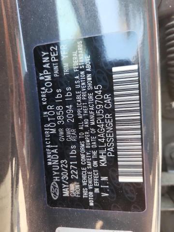Продажа на аукционе авто 2023 Hyundai Elantra, vin: KMHLL4AG4PU597045, номер лота: 56065816