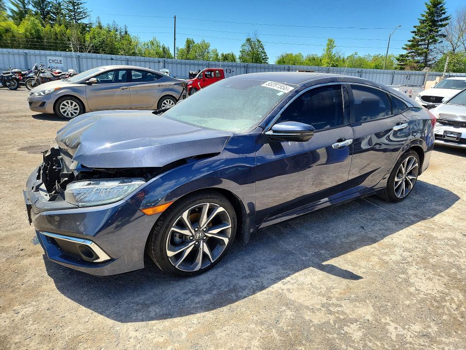55281556 :رقم المزاد ، 2HGFC1F93LH103427 vin ، 2020 Honda Civic مزاد بيع