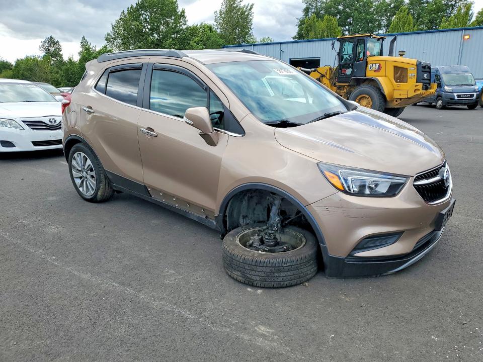 56718056 :رقم المزاد ، KL4CJASB9JB513021 vin ، 2018 Buick Encore مزاد بيع