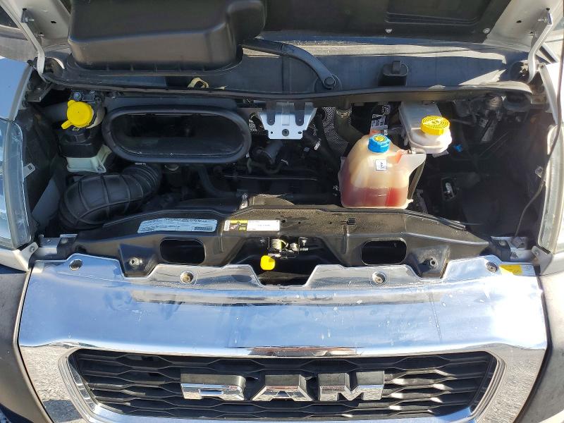 2019 Ram Promaster 3500 მანქანა იყიდება აუქციონზე, vin: 3C6URVJG4KE510045, აუქციონის ნომერი: 57843616