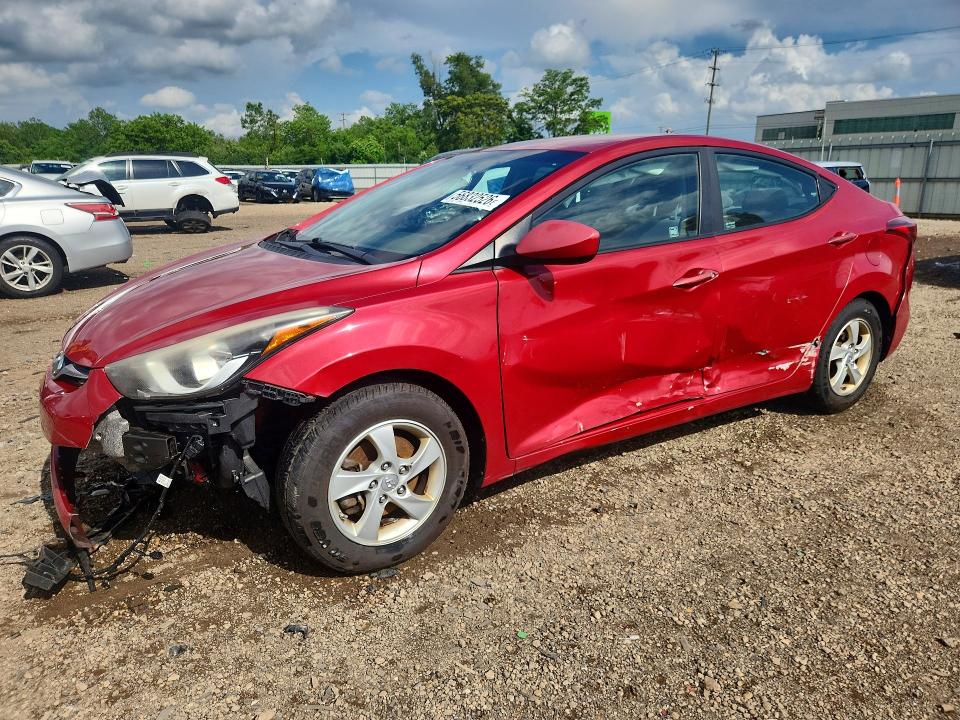 Продажа на аукционе авто 2014 Hyundai Elantra, vin: KMHDH4AE2EU158153, номер лота: 56832526