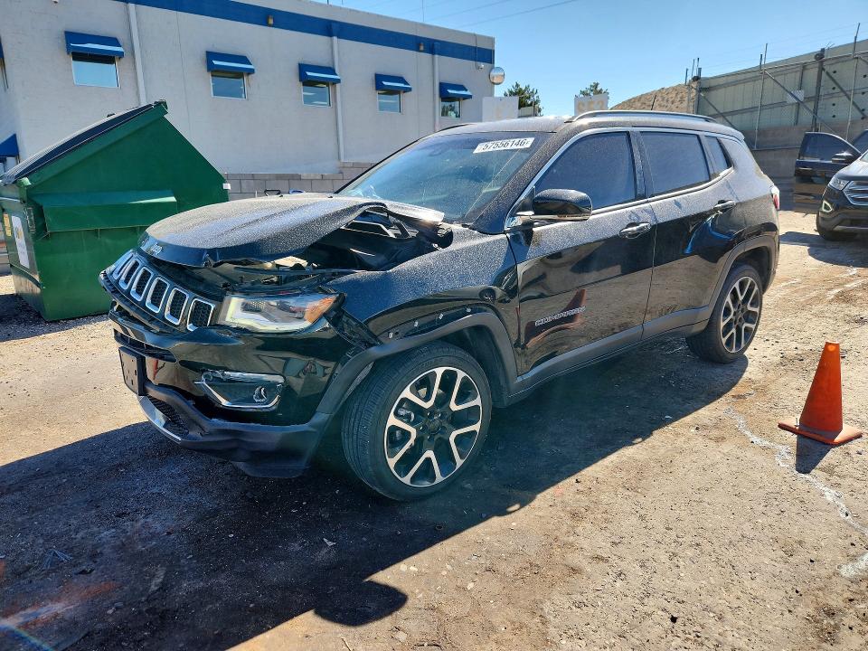 Aukcja sprzedaży 2021 Jeep Compass, vin: 3C4NJDCB0MT600212, numer aukcji: 57556146