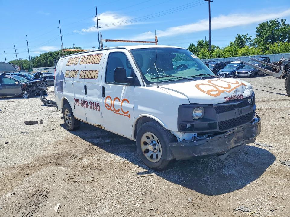 2014 Chevrolet Express G1500 მანქანა იყიდება აუქციონზე, vin: 1GCSGAFX6E1108428, აუქციონის ნომერი: 52170896