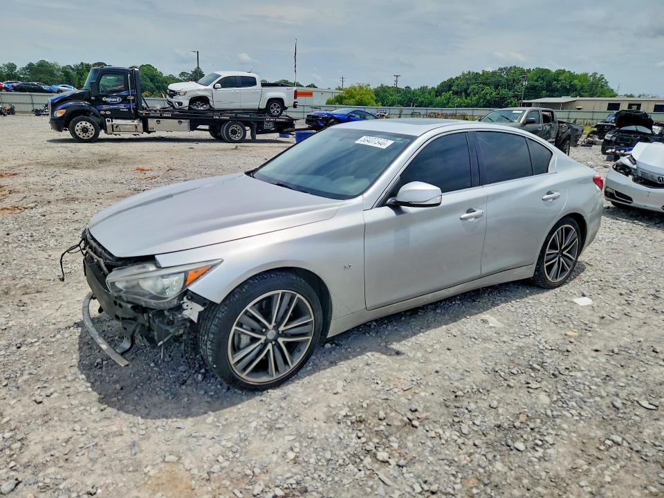 56407546 :رقم المزاد ، JN1BV7AR3FM408531 vin ، 2015 Infiniti Q50 مزاد بيع