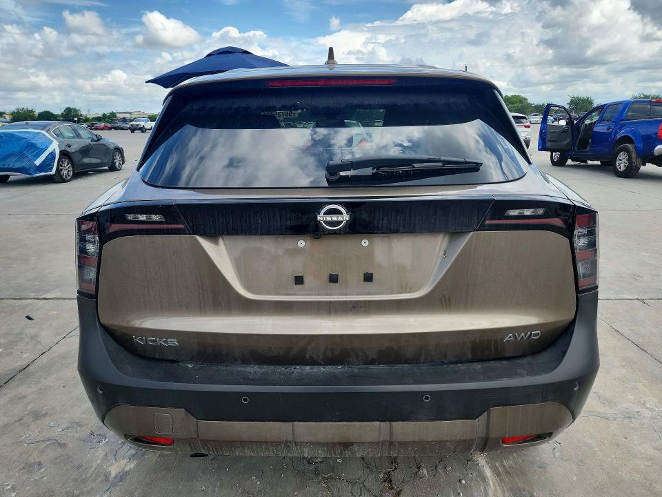 56735826 :رقم المزاد ، 3N8AP6CB9SL331301 vin ، 2025 Nissan Kicks مزاد بيع