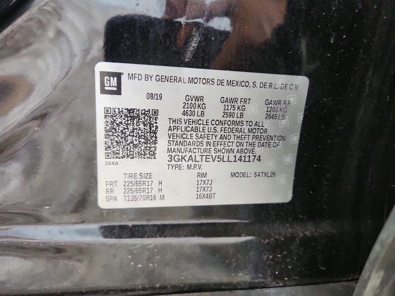 Продаж на аукціоні авто 2020 Gmc Terrain, vin: 3GKALTEV5LL141174, номер лоту: 57710746