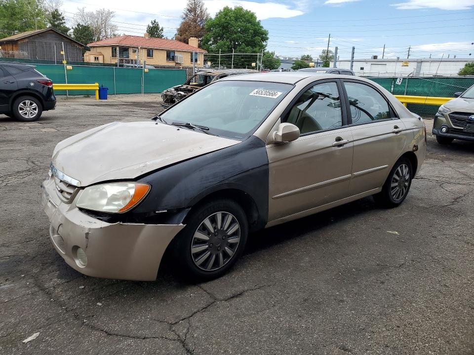 Продажа на аукционе авто 2004 Kia Spectra, vin: KNAFE121345060335, номер лота: 56520566