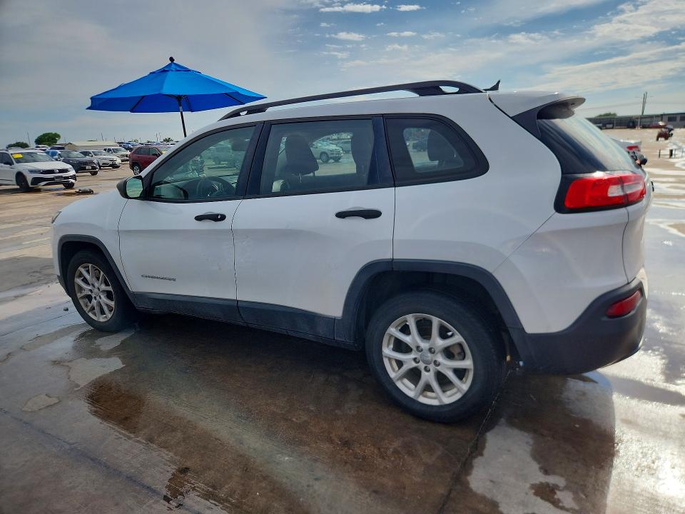 2015 Jeep Cherokee მანქანა იყიდება აუქციონზე, vin: 1C4PJLABXFW761038, აუქციონის ნომერი: 57858536