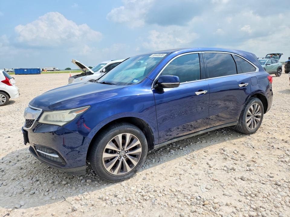 Продаж на аукціоні авто 2015 Acura Mdx, vin: 5FRYD3H43FB011082, номер лоту: 58440636
