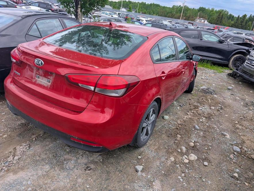 57307466 :رقم المزاد ، 3KPFL4A77JE207367 vin ، 2018 Kia Forte مزاد بيع