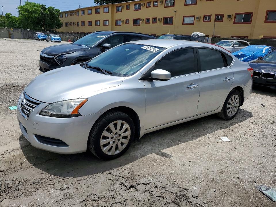 Auction sale of the 2015 Nissan Sentra, vin: 3N1AB7AP0FY336428, lot number: 58818096