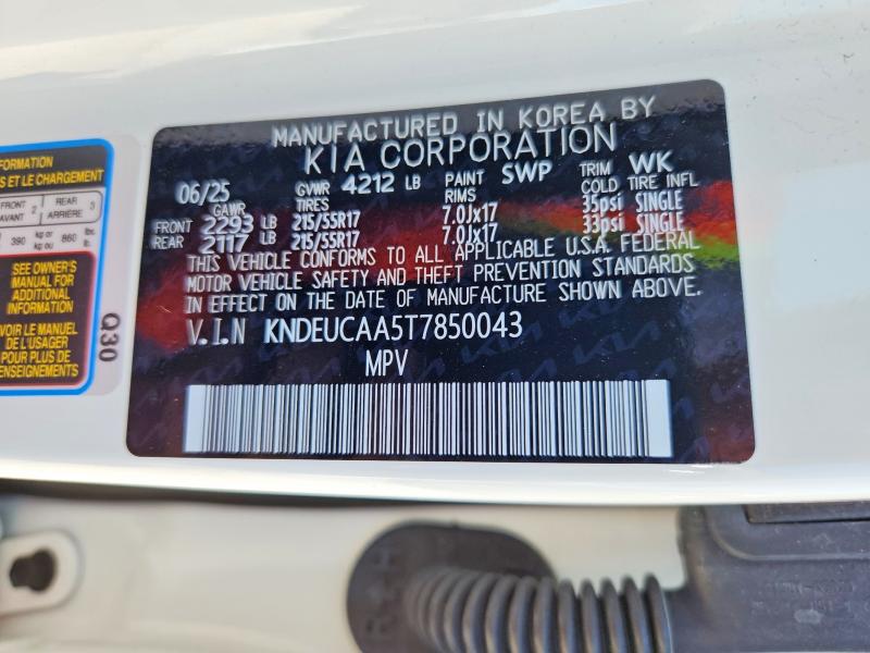 Продаж на аукціоні авто 2026 Kia Seltos, vin: KNDEUCAA5T7850043, номер лоту: 51476676