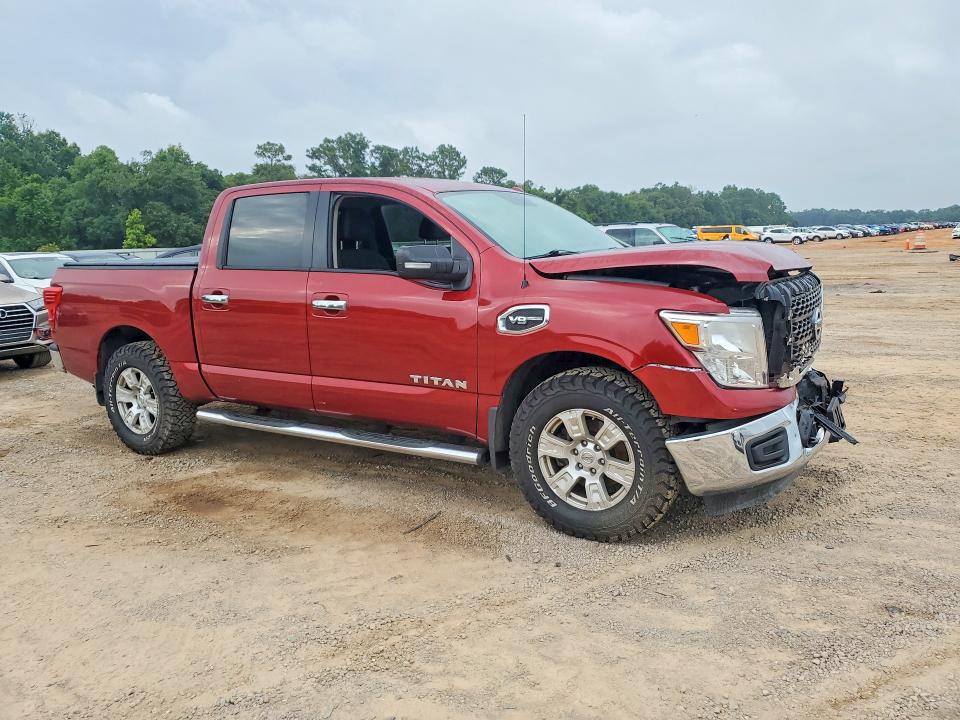 56138996 :رقم المزاد ، 1N6AA1EJ6HN564367 vin ، 2017 Nissan Titan مزاد بيع