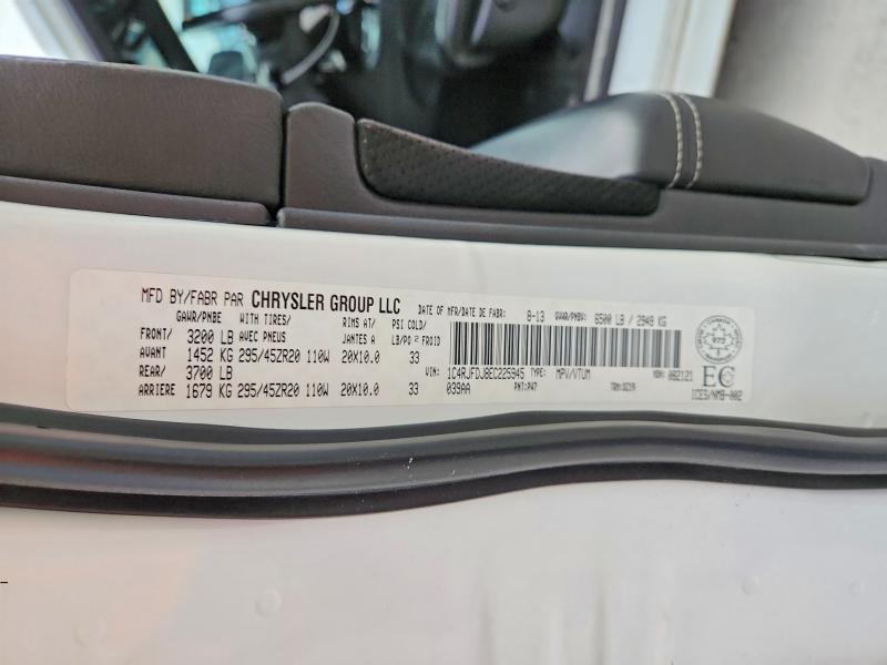 2014 Jeep Grand Cherokee მანქანა იყიდება აუქციონზე, vin: 1C4RJFDJ8EC225945, აუქციონის ნომერი: 55867286