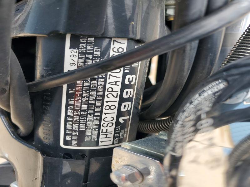 1993 Honda Vt1100 მანქანა იყიდება აუქციონზე, vin: 1HFSC1812PA701667, აუქციონის ნომერი: 56520246