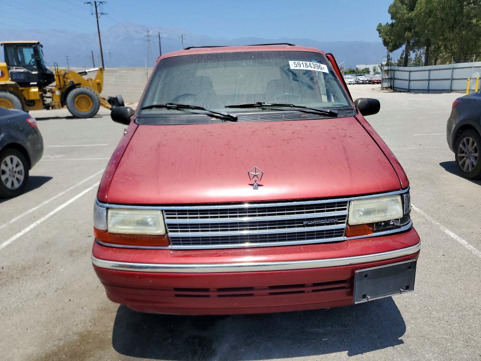 59184396 :رقم المزاد ، 2P4GH4535NR649321 vin ، 1992 Plymouth Voyager مزاد بيع