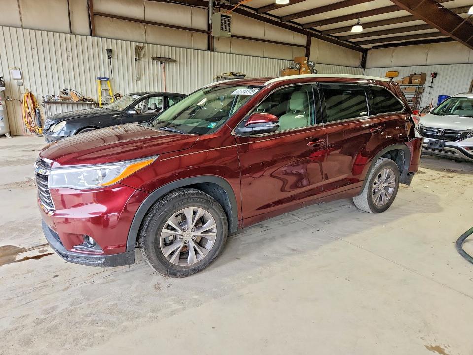 Aukcja sprzedaży 2015 Toyota Highlander, vin: 5TDZKRFH8FS077434, numer aukcji: 56784296