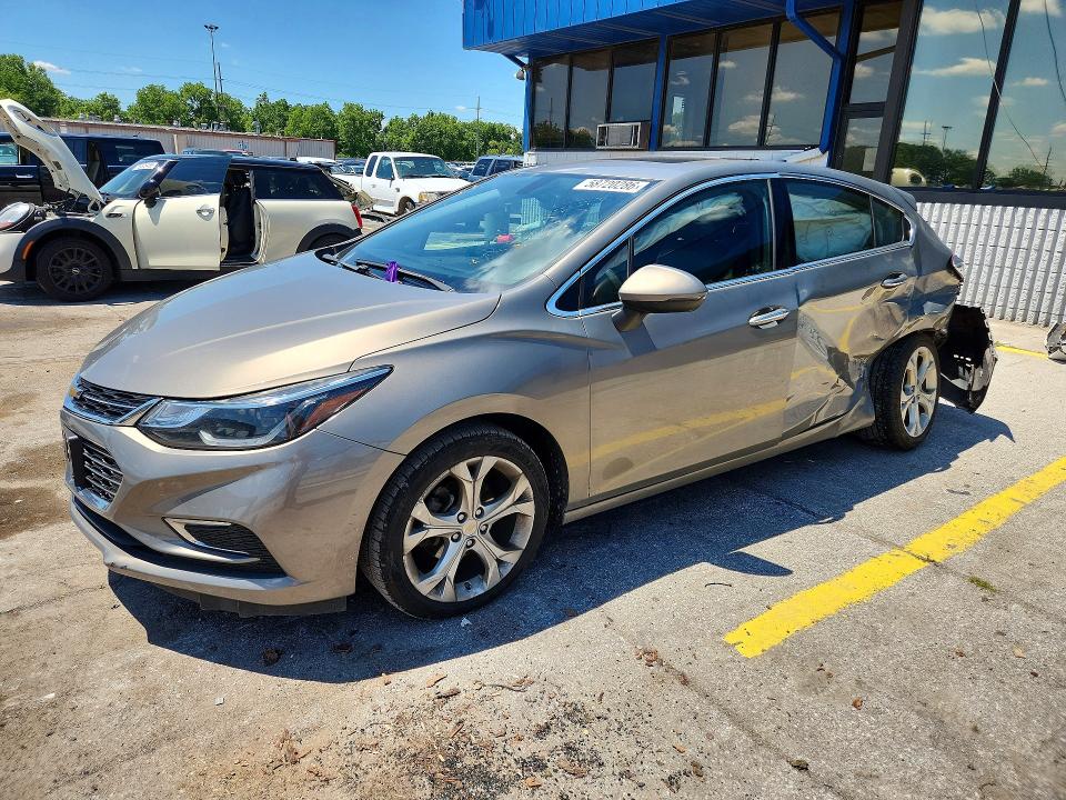 Продажа на аукционе авто 2017 Chevrolet Cruze, vin: 3G1BF6SM0HS563153, номер лота: 58720286