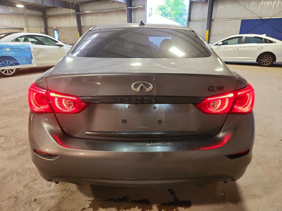 Продажа на аукционе авто 2014 Infiniti Q50, vin: JN1BV7AR5EM694431, номер лота: 56292036