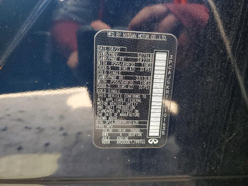 Продаж на аукціоні авто 2023 Infiniti Qx55, vin: 3PCAJ5KR1PF101635, номер лоту: 58808906