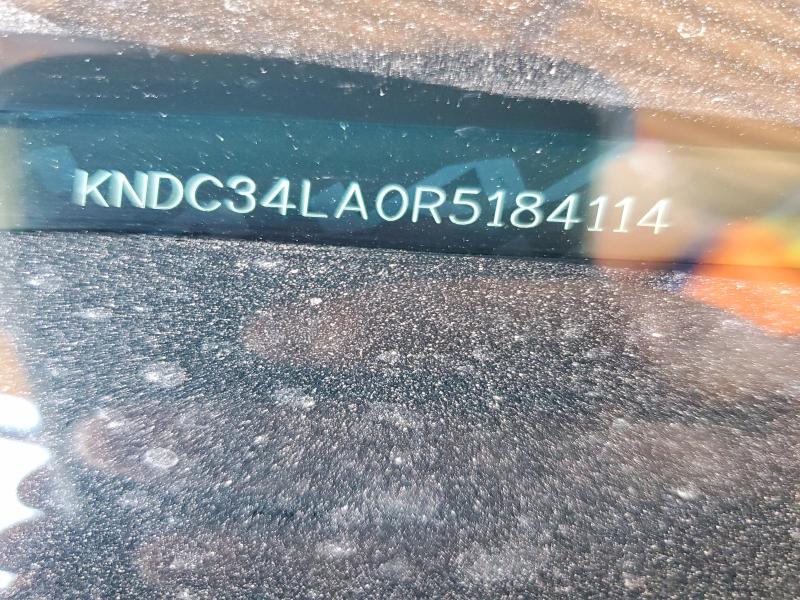 Продажа на аукционе авто 2024 Kia Ev6, vin: KNDC34LA0R5184114, номер лота: 56339736