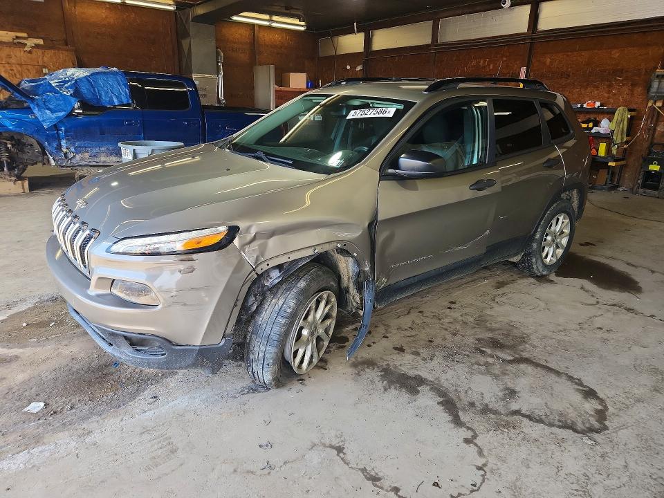 2017 Jeep Cherokee მანქანა იყიდება აუქციონზე, vin: 1C4PJMAB9HW557758, აუქციონის ნომერი: 57527586