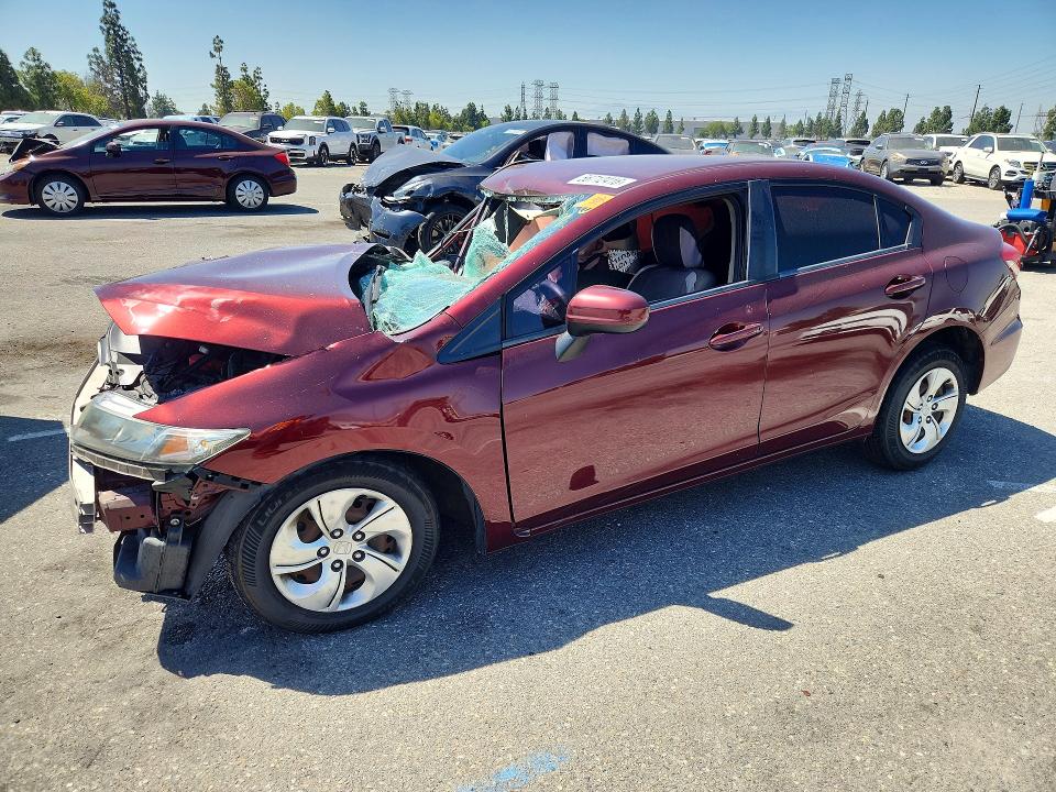 56712416 :رقم المزاد ، 2HGFB2F51FH567164 vin ، 2015 Honda Civic مزاد بيع