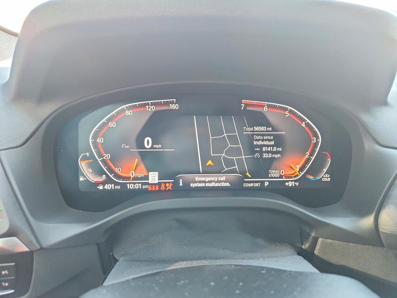 58133456 :رقم المزاد ، WBX47DP07NN153532 vin ، 2022 Bmw X3 مزاد بيع