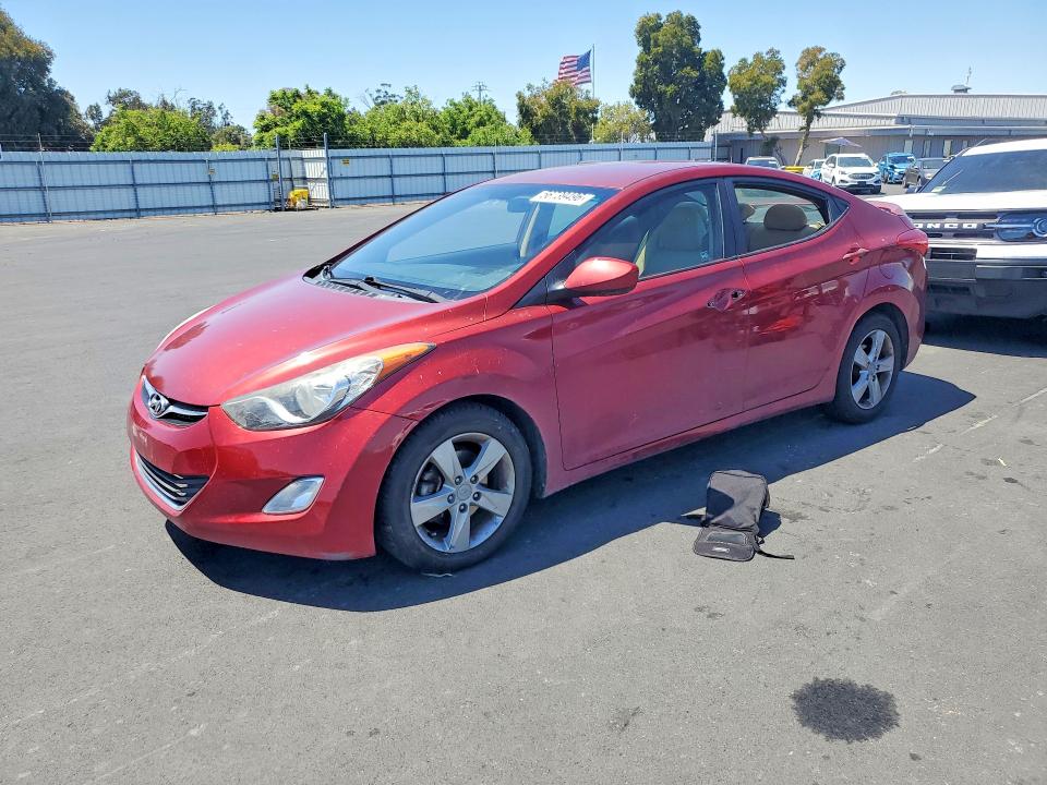 Aukcja sprzedaży 2013 Hyundai Elantra, vin: 5NPDH4AE2DH281156, numer aukcji: 56739496