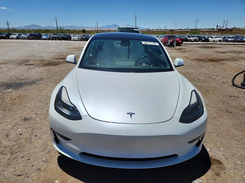 58817136 :رقم المزاد ، 5YJ3E1EA6PF552040 vin ، 2023 Tesla Model 3 مزاد بيع
