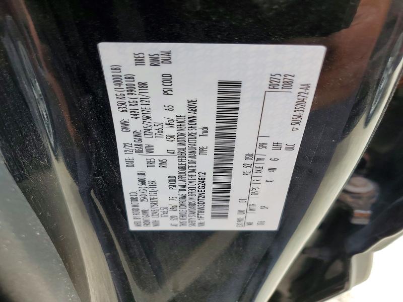 Aukcja sprzedaży 2022 Ford F350, vin: 1FT8W3DT2NEG24612, numer aukcji: 55804616