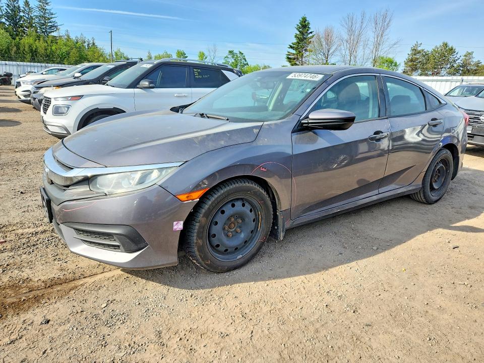 Продаж на аукціоні авто 2016 Honda Civic, vin: 2HGFC2E50GH007488, номер лоту: 53974746