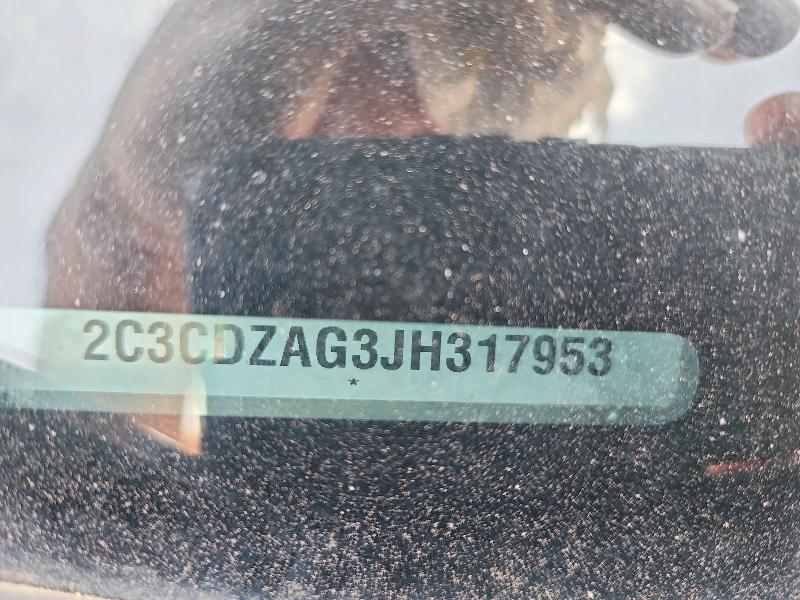 Aukcja sprzedaży 2018 Dodge Challenger, vin: 2C3CDZAG3JH317953, numer aukcji: 56878916