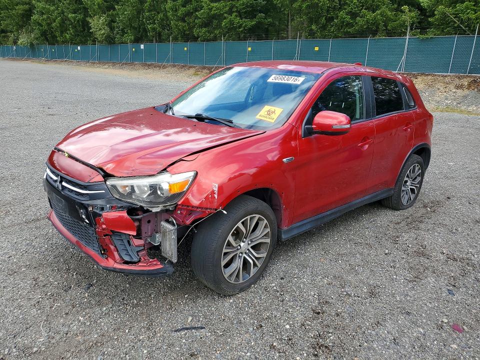 2019 Mitsubishi Outlander Sport მანქანა იყიდება აუქციონზე, vin: JA4AP3AU4KU018669, აუქციონის ნომერი: 56983016