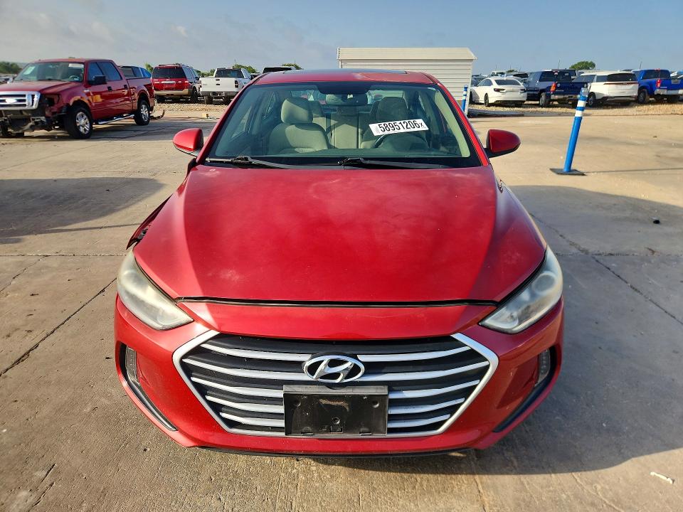 Продаж на аукціоні авто 2017 Hyundai Elantra, vin: 5NPD84LF4HH172743, номер лоту: 58951206