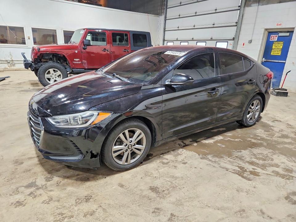 Продаж на аукціоні авто 2018 Hyundai Elantra, vin: KMHD84LF9JU620756, номер лоту: 57940376