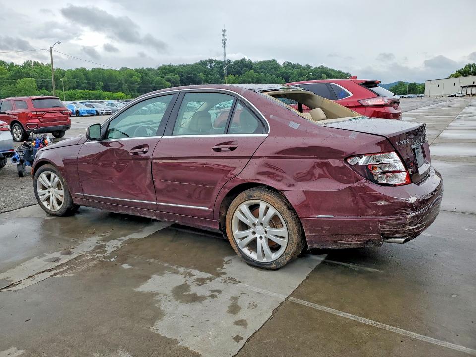 57207626 :رقم المزاد ، WDDGF54X69R072112 vin ، 2009 Mercedes-benz C مزاد بيع