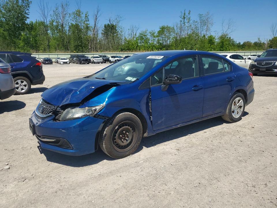 Продажа на аукционе авто 2015 Honda Civic, vin: 19XFB2F51FE255792, номер лота: 55336246