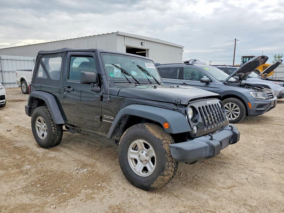 2016 Jeep Wrangler მანქანა იყიდება აუქციონზე, vin: 1C4AJWAG3GL204316, აუქციონის ნომერი: 58478746
