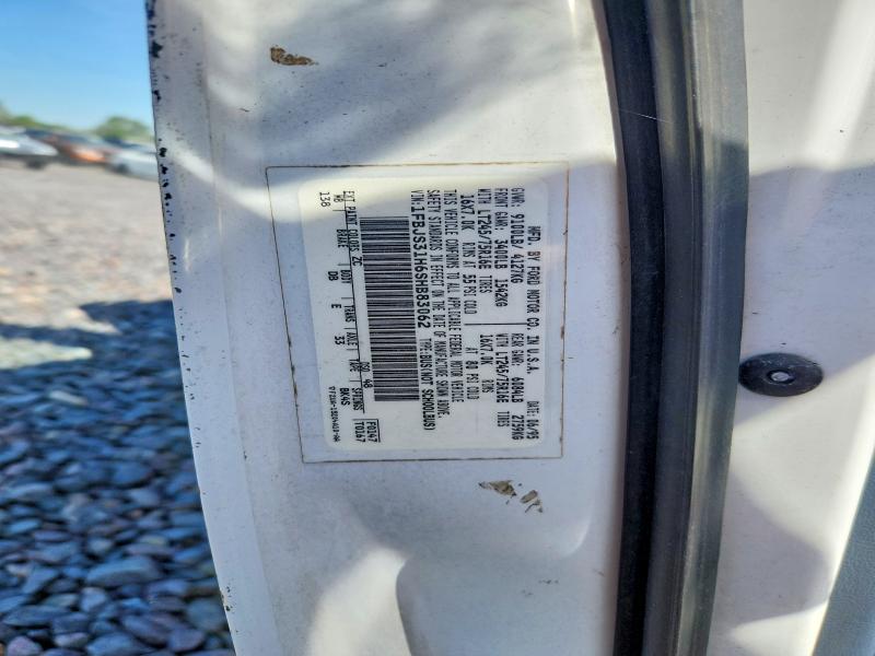 1995 Ford Econoline მანქანა იყიდება აუქციონზე, vin: 1FBJS31H6SHB83062, აუქციონის ნომერი: 55920206