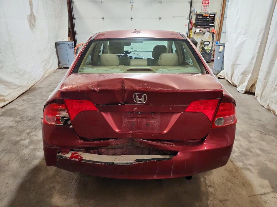 58760986 :رقم المزاد ، 2HGFA16518H529000 vin ، 2008 Honda Civic مزاد بيع