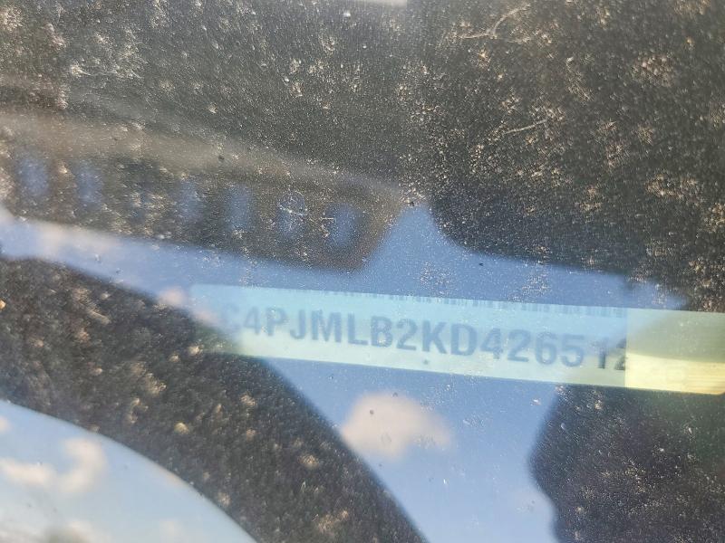 2019 Jeep Cherokee მანქანა იყიდება აუქციონზე, vin: 1C4PJMLB2KD426512, აუქციონის ნომერი: 55843126