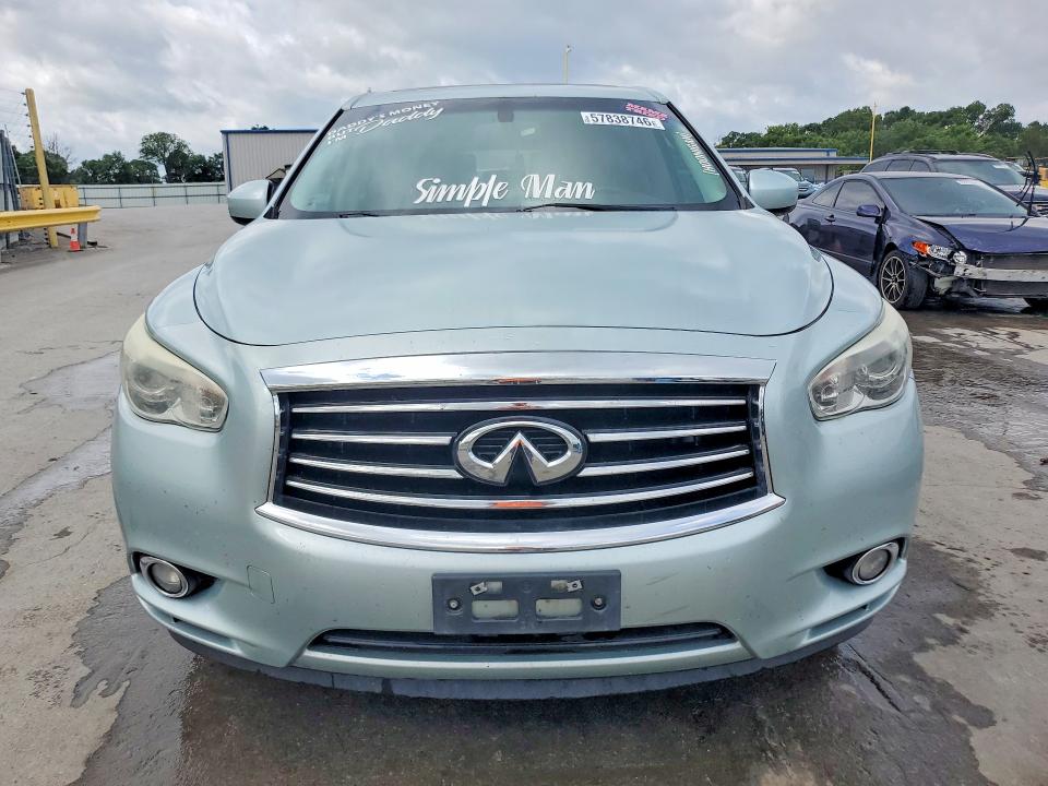 57838746 :رقم المزاد ، 5N1AL0MM7EC524062 vin ، 2014 Infiniti Qx60 مزاد بيع