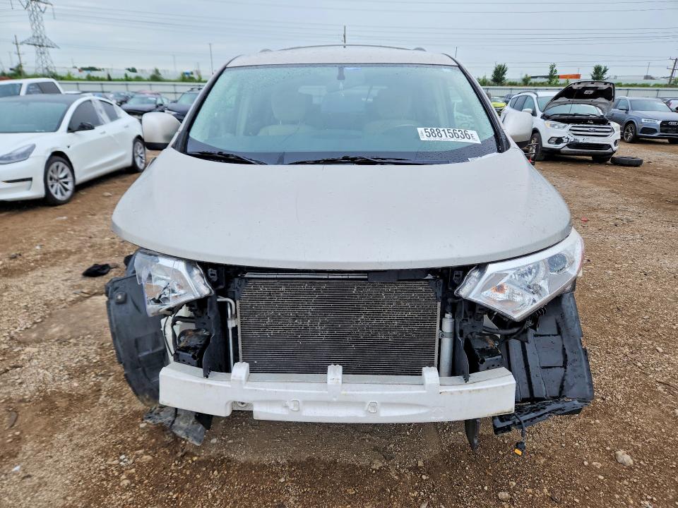 2012 Nissan Quest მანქანა იყიდება აუქციონზე, vin: JN8AE2KP4C9035933, აუქციონის ნომერი: 58815636