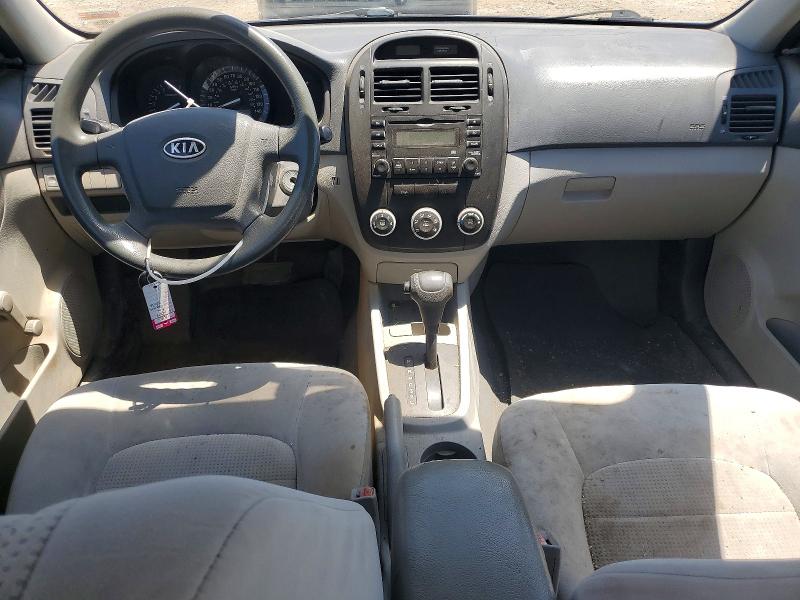 2009 Kia Spectra მანქანა იყიდება აუქციონზე, vin: KNAFE221395630931, აუქციონის ნომერი: 56218346