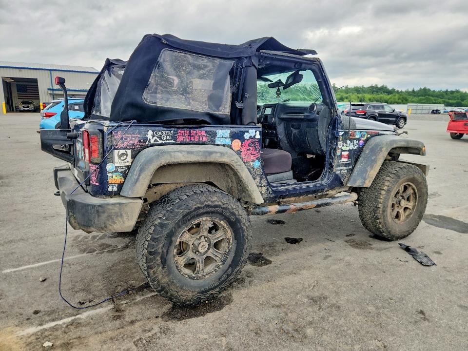 58727776 :رقم المزاد ، 1C4AJWAG4DL546028 vin ، 2013 Jeep Wrangler مزاد بيع